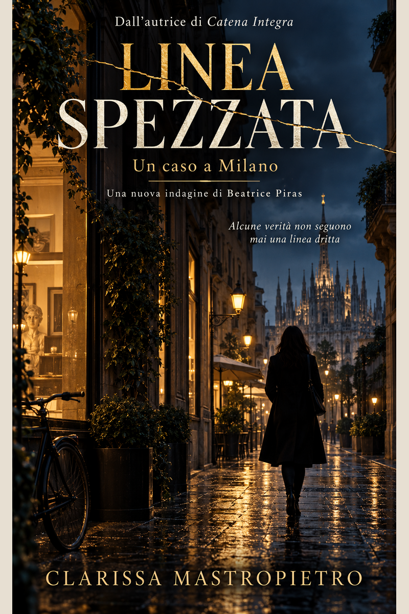 Copertina di Linea Spezzata — Un caso a Milano